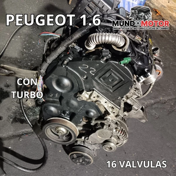 Motor Para Peugeot Partner 2005 2012 Hdi 1.6 16v 10jb Diesel
